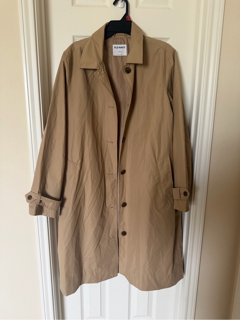 classic khaki trench coat from Old Navy